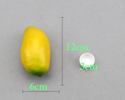 Mango Моделирование фрукты; наряд для фотосессии для дома, офиса, украшение детские игрушки учебных пособий вспененный материал - Цвет: Mango