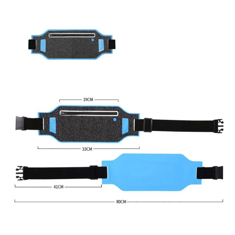 Cycling Pack Gym Bags Multifunctional Running Bag LYCRA Ultralight Waterproof 6.2Mobile Phone Belt Waist Bag