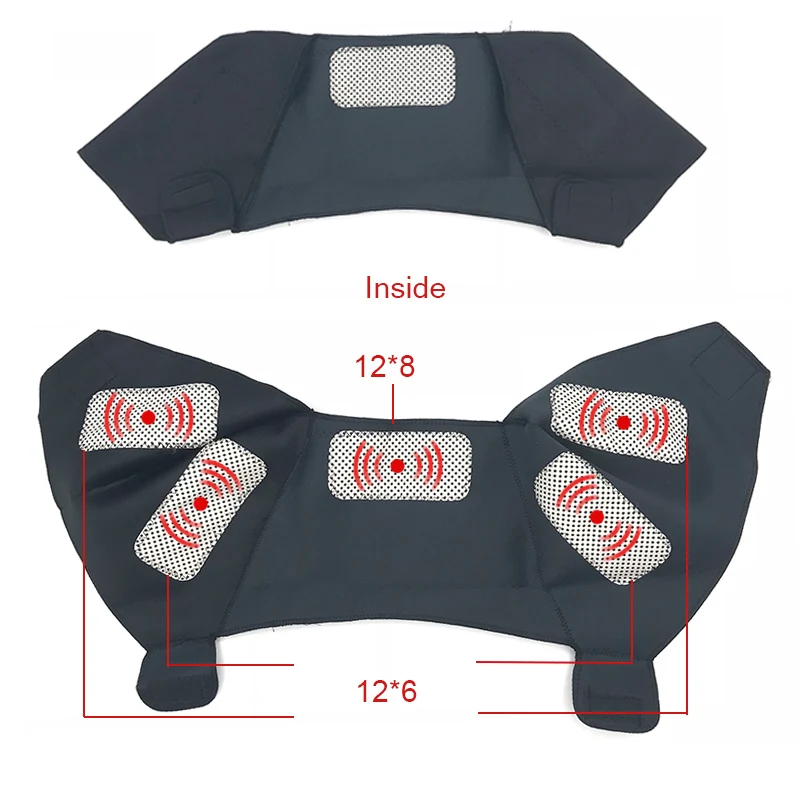 Турмалиновая Магнитная терапия для поддержки шеи облегчение боли в плечах и шее