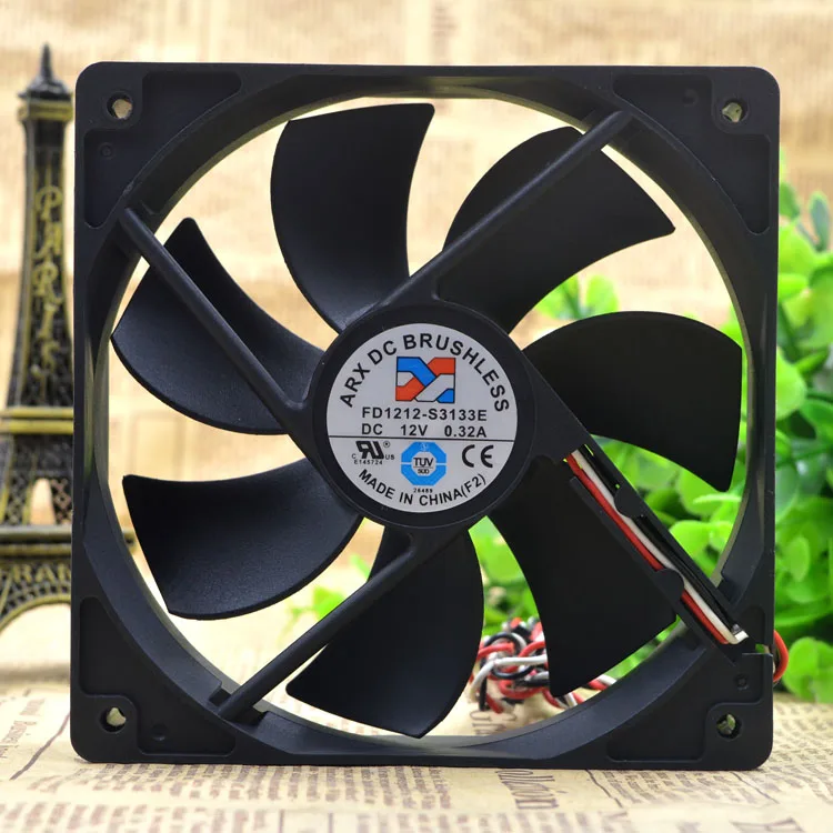 DC FD1212-S3133E 12 В 0.32A защита двигателя охлаждения