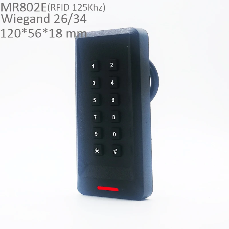 

Wiegand 26 34 IP65 Waterproof Reader RFID Card Reader 125KHZ Proximity Card Access Control Reader