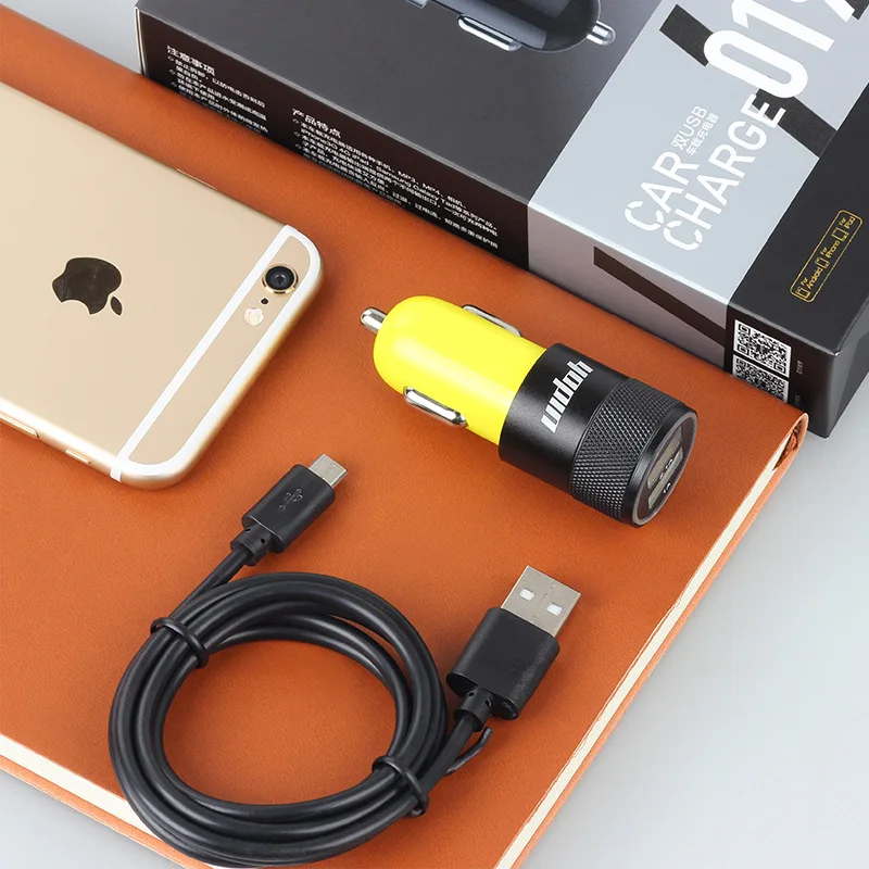 Superior Products Shi Aluminium Alloy Fast-Charging Car Mounted Charger Manufacturers Direct Selling Automotive Charger Multi-fu