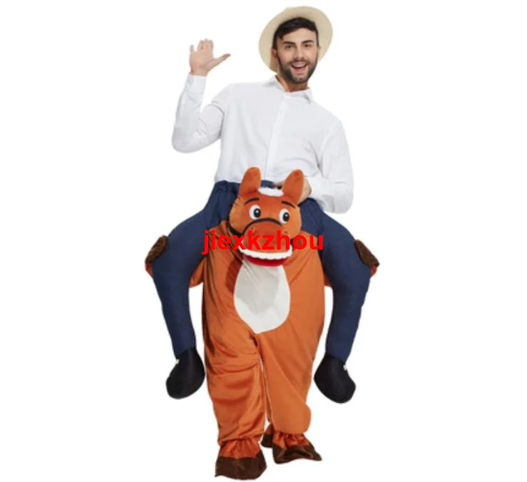 Hippo Carry Me баварский маскарадный костюм, вечерние костюмы для костюмированной игры, одежда для рекламы, карнавал, Хэллоуин, Пасхальный фестиваль, для взрослых - Цвет: Hippo