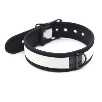 Exotic Accessory of Puppy Play Bondage Collar Strap for Men Women Bdsm Slave Cosplay Fetish Sponge Choker Flirt Erotic Sex Toys 5