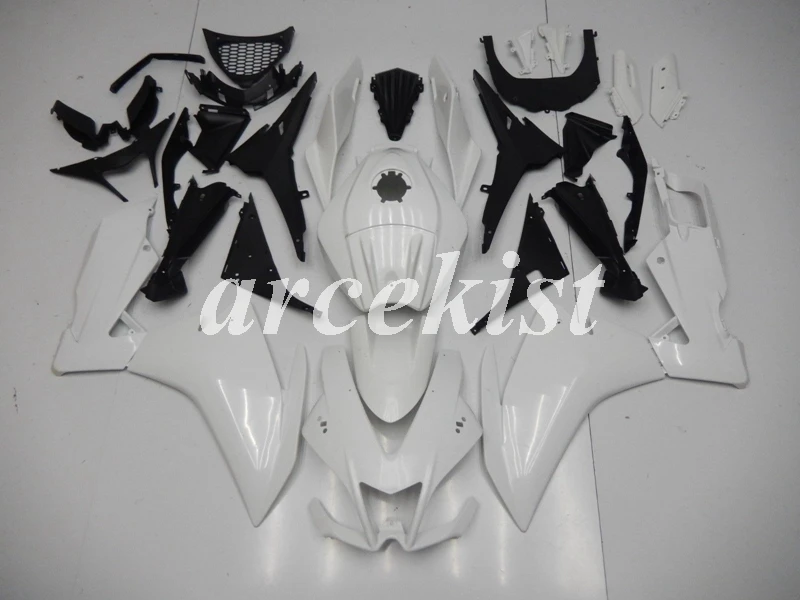 

New ABS Injection Mold Full Fairings Kits Fit For Aprilia RS4 50 125 2012 2013 2014 2015 Body set Cowling white glossy