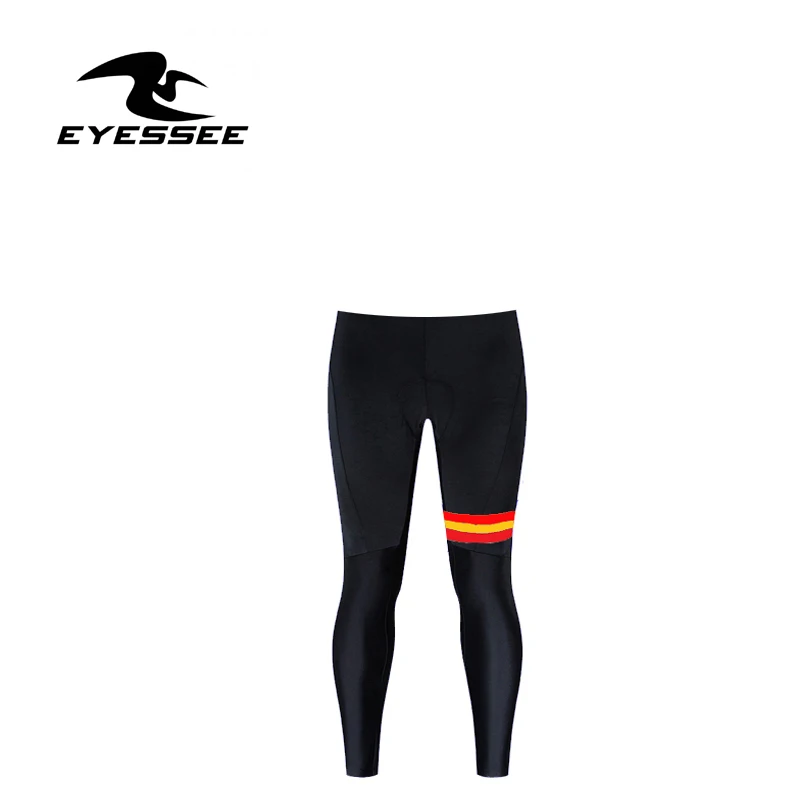 Испания флис Велоспорт Джерси Eyessee зима Тепловая флисовая с длинным рукавом дорожная команда соревнование теплый велосипед MTB велосипедная одежда - Цвет: pants