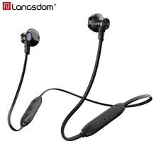 Langsdom металлические Bluetooth наушники L5B стерео Беспроводная игровая гарнитура Bluetooth спортивные наушники L5 с HD микрофоном для телефонов