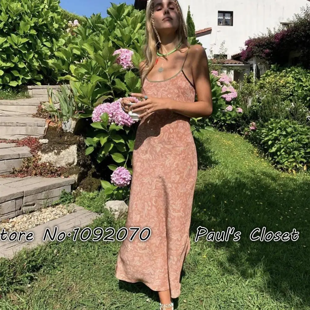 Women The Cameron Dress In Dazed Faded Paisley