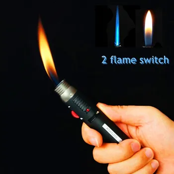 

Outdoor Lighter Jet Flame Pencil Welding Soldering Portable Pen Butane Gas Refillable Fuel More Than 1300 Degree