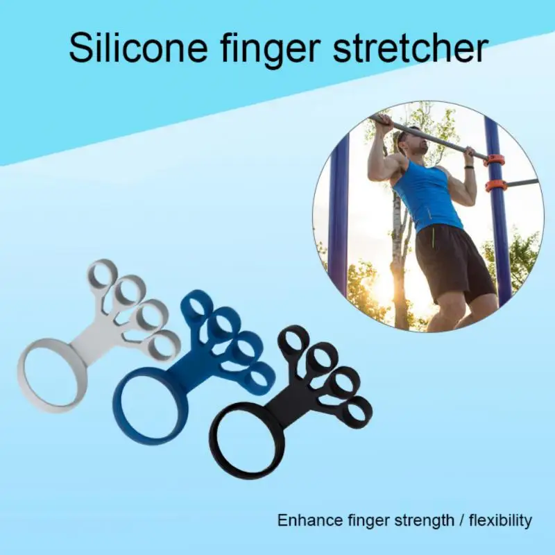 Silicone Grip Device Finger Exercise Stretcher Arthritis Hand Grip