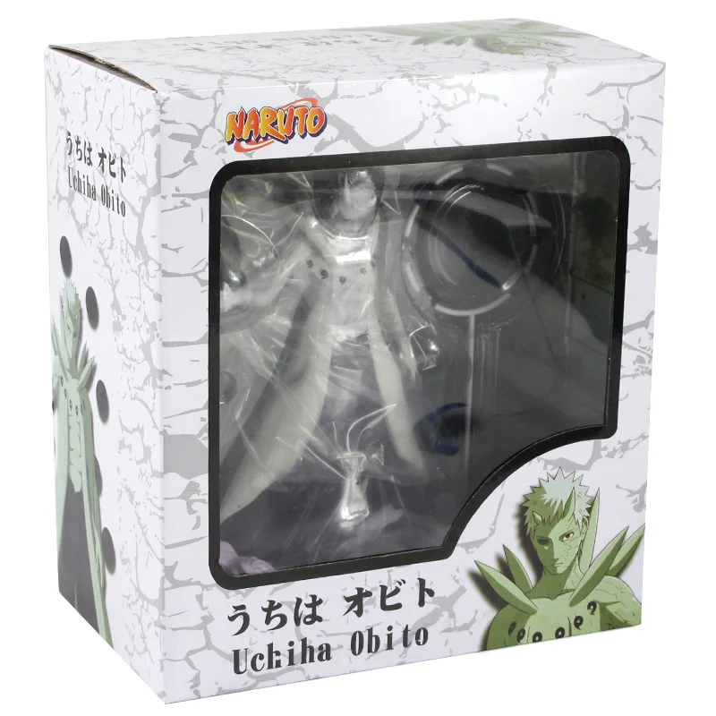 Аниме Naruto Shippuden Madara Uchiha Obito Rikudou Sennin режим с оружием ПВХ фигурка Коллекция Модель игрушки с коробкой