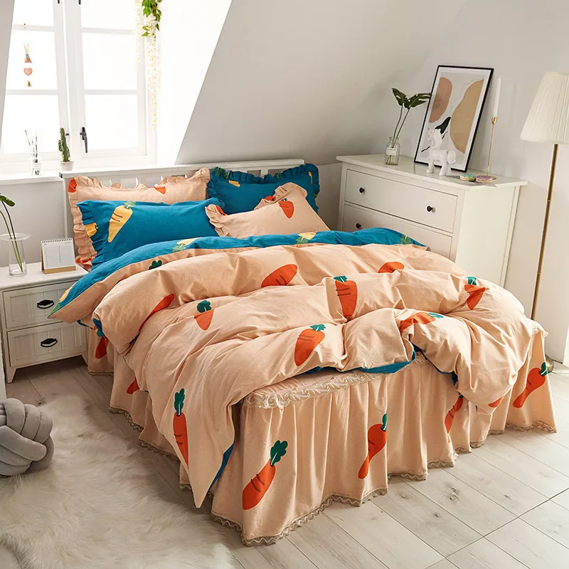 4 шт. наволочки из натурального хлопка с принтом | Дом и сад