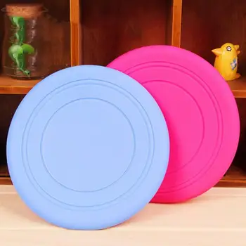 

Home Garden Pet Dog Play Treat Training Funny Flying Saucer Disc Ourdoor Large Dog Toys Random Color