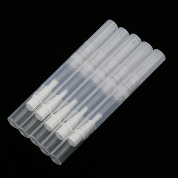 

10Pcs 3ML Empty Twist Pen with Brush Portable Tube Container for Cuticle Oil/ Nail Polish/ Eyelash Growth/ Lip Gloss