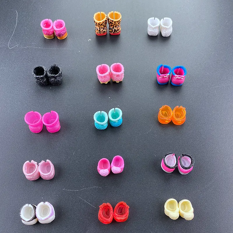 5Pairs Shoes Accessories Set For 8 cm Big Sister Dolls