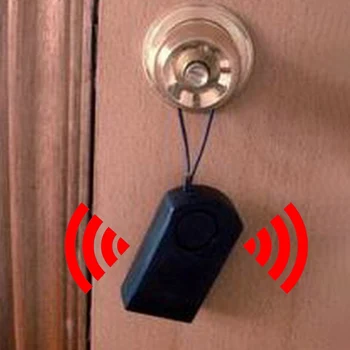 

Portable Door Sensor Alarm Door Handle Alarm Door Handle Touch Alarm 120 dB Anti-theft Scaring Door Security Hotel Safety Siren