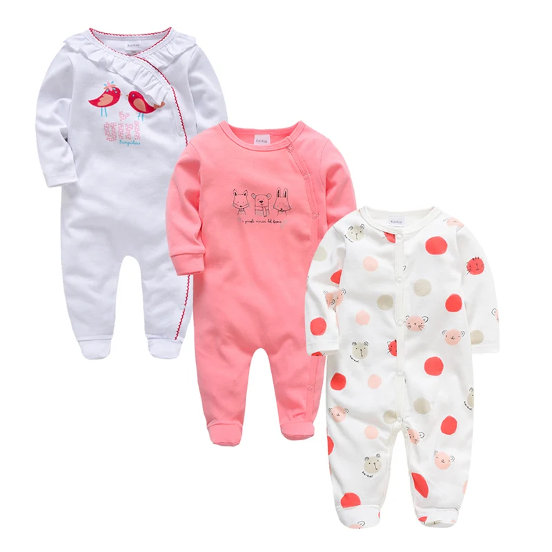 Honeyzone/Детский комбинезон для новорожденных; Bebe; одежда из хлопка с длинными рукавами для девочек; осенне-весенняя одежда для младенцев 0-24 месяцев