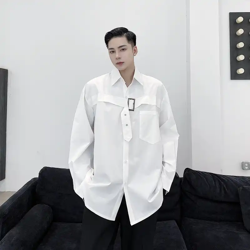 loose dress shirt mens