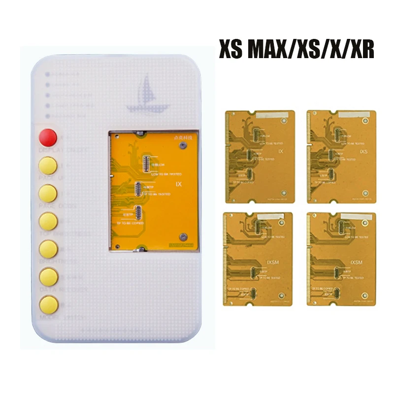 Тестер для ЖК-экрана тестовая плата для iPhone MAX XS XR X 8 7 6S экран дисплей 3D сенсорный датчик окружающего света восстановление цвета - Цвет: X to XR
