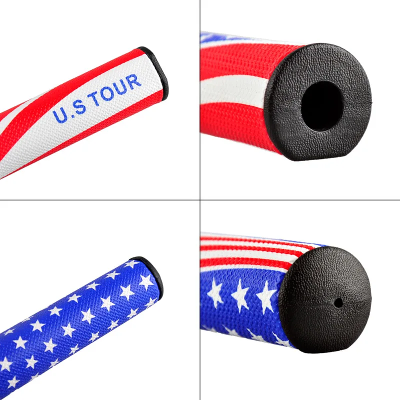 PGM бренд США нескользящая Гольф рукоятка клюшек Putter Флаг Дизайн PU ультралегкий 2,0 3,0 ручки высокого класса 27*3*2,8 см 27*3,5*3,2 см