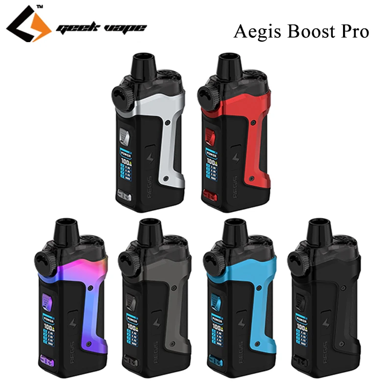 Набор для вейпа GeekVape Aegis Boost Pro 100 Вт с аккумулятором 18650 6 мл | Электроника