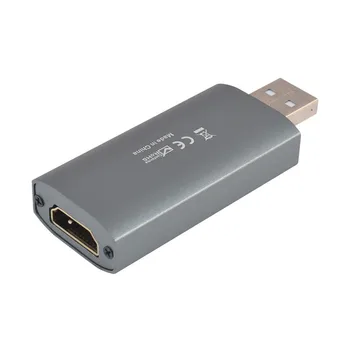 

For PS4 4K Video Capture Card USB 2.0 HDMI Video Grabber Record Box Game DVD Camcorder Camera Live Recording Streaming
