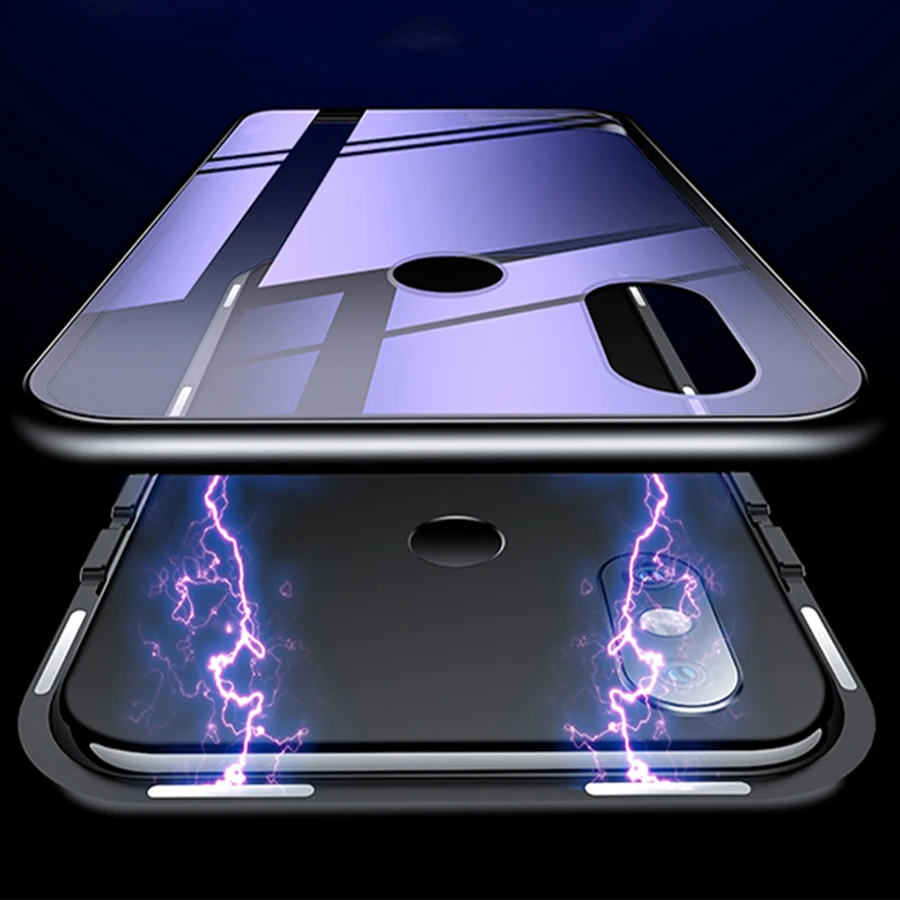 Xiomi Redmi Note7 чехол для Xiaomi Readmi Note 7 5 6 pro флип-чехол для телефона бампер xiami Armor 5pro 6pro Магнитный адсорбционный чехол