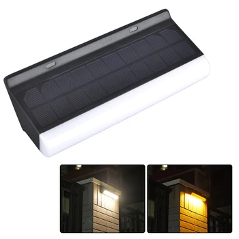 

Street PC Lampshade Lighting Fixture Outdoor Garden With Remote Controller IP67 Waterproof Home Easy Install Solar Light Pathway