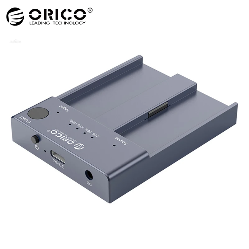 ORICO M2P2 C3 C Dual Bay M.2 NVMe SSD док станция 10 Гбит/с USB 3. 1 Type твердотельный жесткий диск