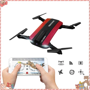 

High Quality Selfie Drone 2.4G 6-Axis Remote Control Foldable Arms HD Camera WiFi FPV Altitude RC Quadcopter/Toy Plane