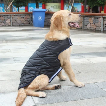 

Double-sided Wearable Pet Dog Clothes Waterproof Clothing For Small Large Dogs Warm Pet Vest Jacket Coat Pet Supplies