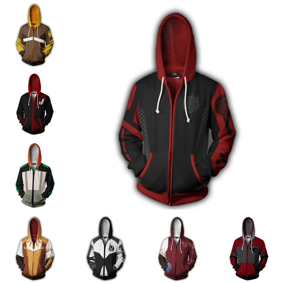 rwby cosplay hoodie