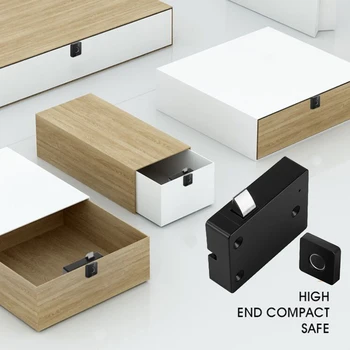 

Intelligent Lock Electric Fingerprint Lock Modern Simplicity Smart Black Biometric Locks Office Fully Automatic