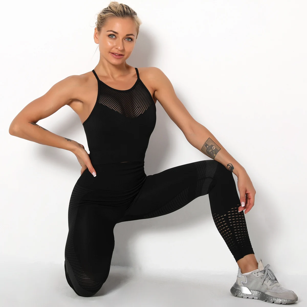 

Seamless Suit for Fitness Sport Clothes for Women Push Up Yoga Sets Women Gym Clothes Workout Wear Sport Outfit Top Leggings