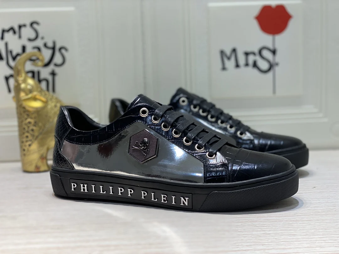 Top Kwaliteit Philipp Plein Mannen Lederen Casual Schoenen Voor Mode  Loopschoenen Casual Schoenen Outdoor Sport Schoenen Sneakers|Casual schoenen  voor Mannen| - AliExpress