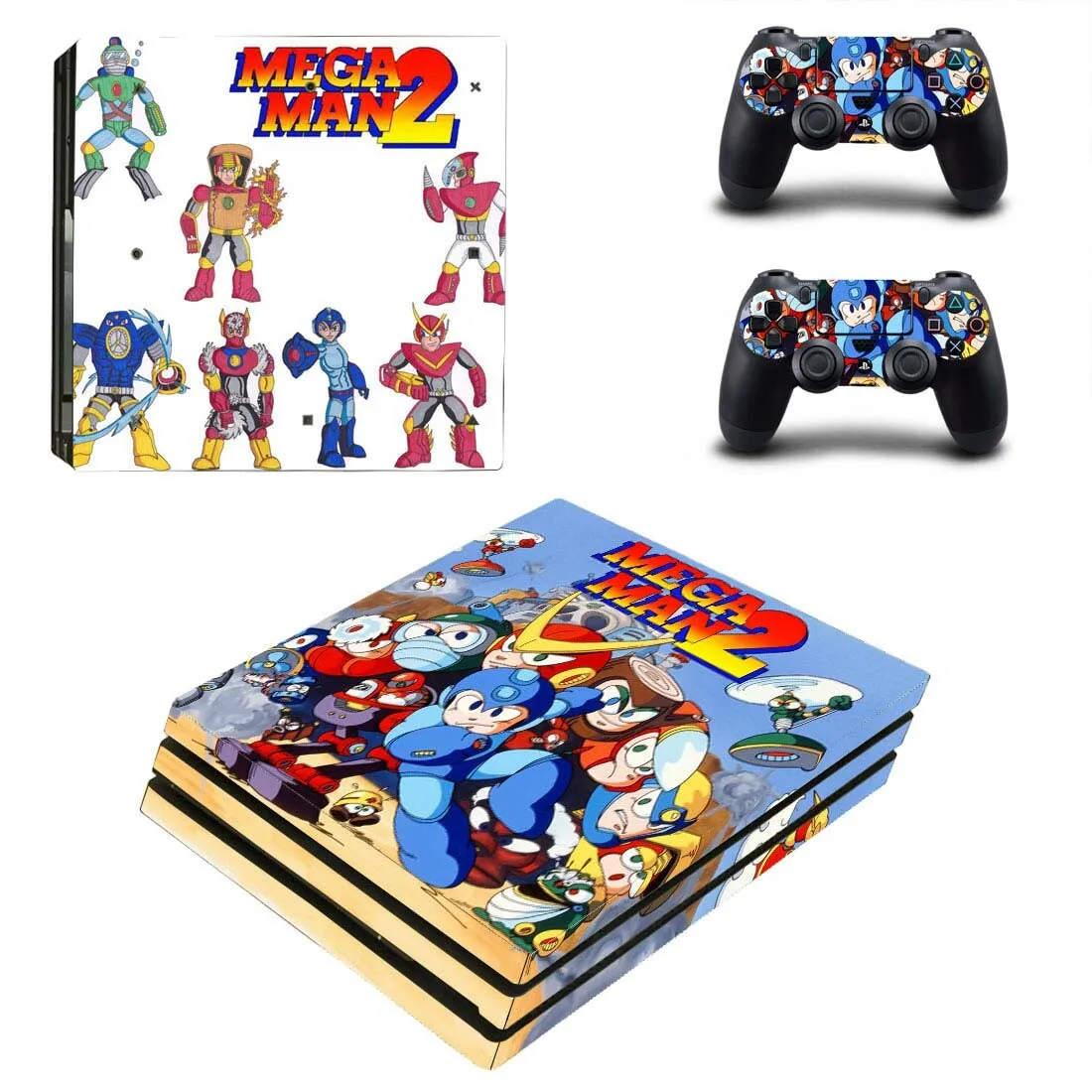 Mega Man PS4 Pro стикер s PS 4 Play станция 4 Pro виниловые наклейки на кожу Pegatinas для playstation 4 Pro консоль и контроллер