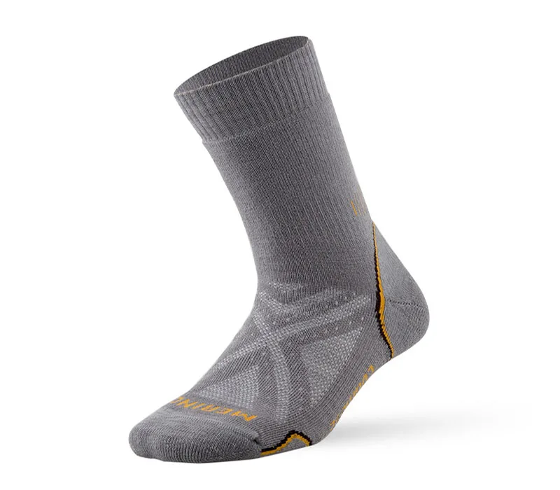 ZEALWOOD походные носки женские и мужские носки из мериносовой шерсти теплые зимние уличные спортивные носки, 1/3 пар - Цвет: 1 pair gray