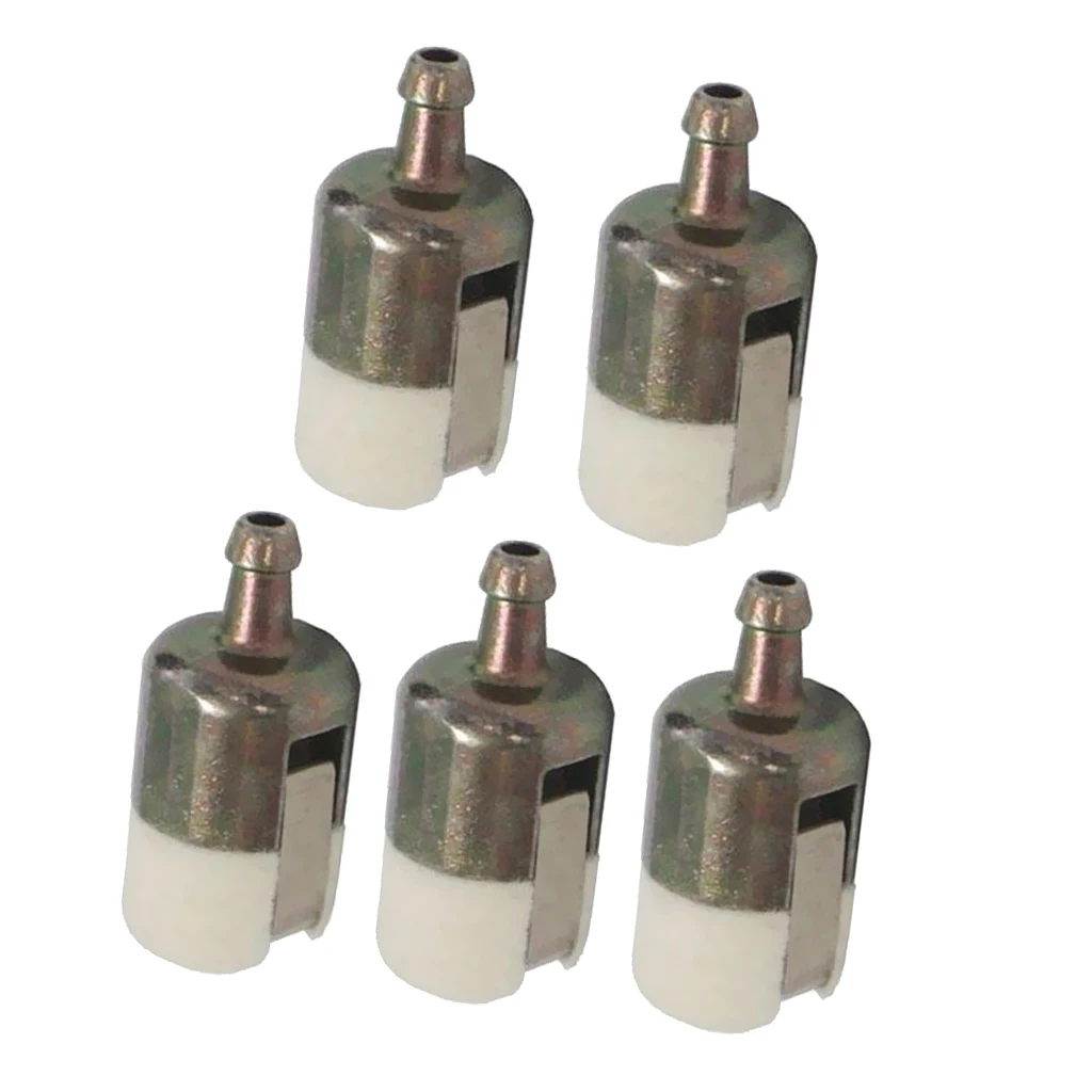 5pcs/Set Chainsaw Carburetor Fuel Tank Fuel Filter Replaces 13120519830, 13120507320 Walbro 125-527