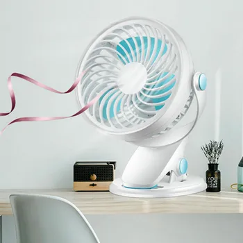 

USB Clip Desktop/Table Fan Mini Portable Clamp Fan 720 degree rotating Ventilator Air Cooler Fan