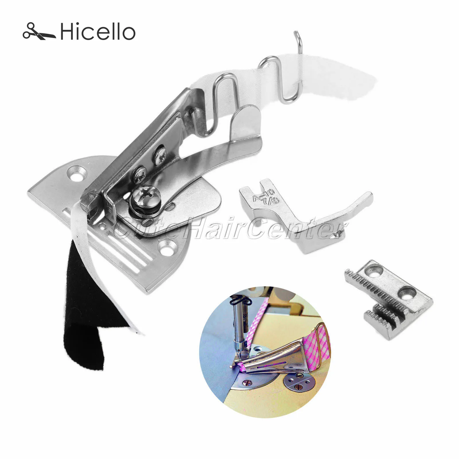 Лапка для промышленной швейной машины с диагональю подходит к моделям BROTHER JANOME JUKI