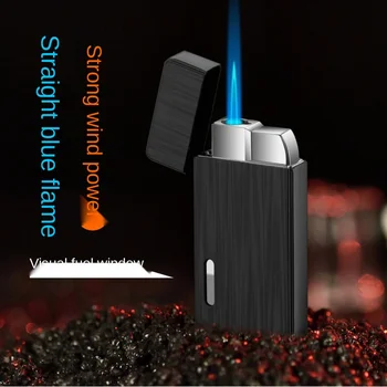 

Butane Jet Torch Windproof Gas Lighter Turbo Random Color Plastic Fire Ignition Cigar Pipe Kitchen Lighter Outdoor Luxury