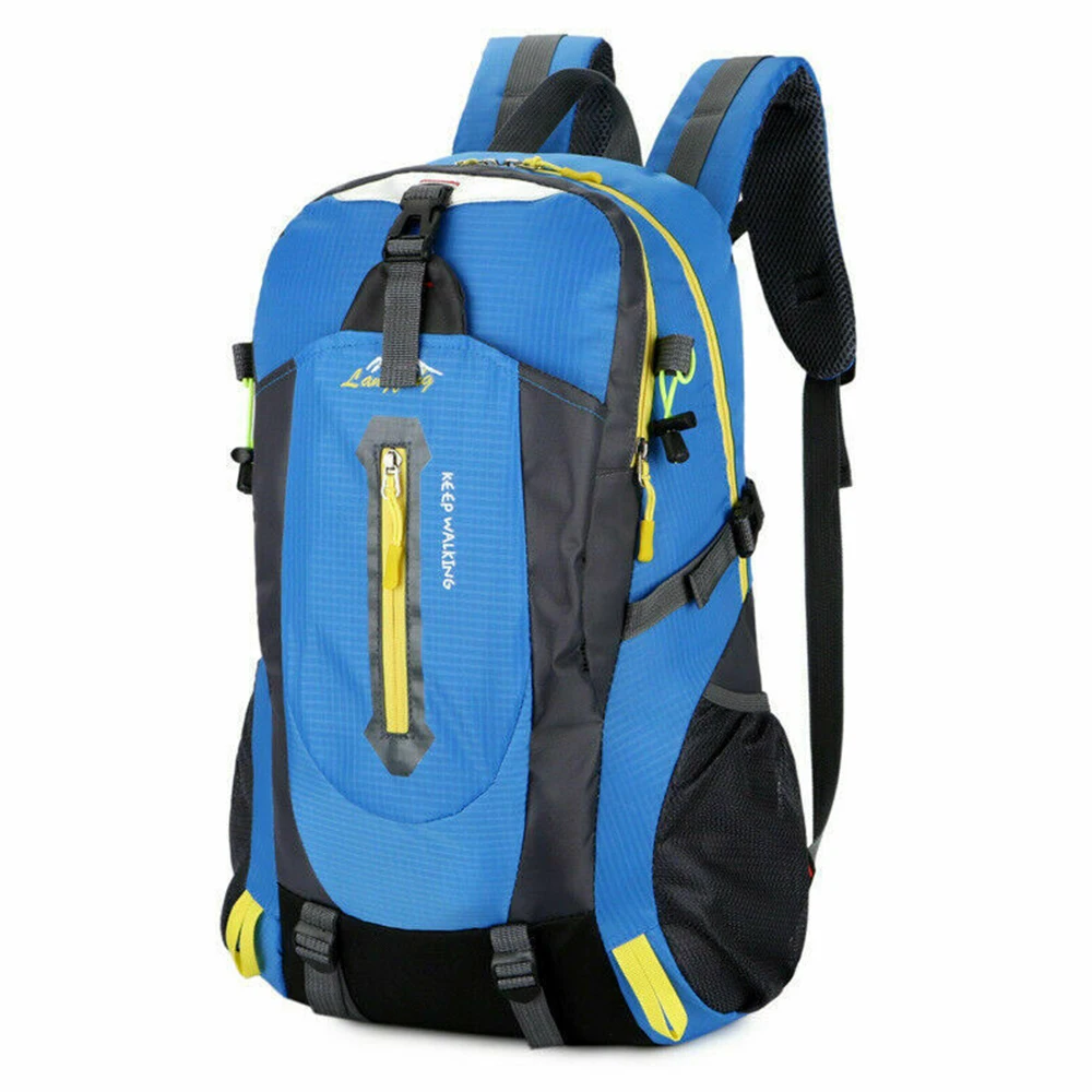 40л сумки для активного отдыха, спортивный рюкзак для путешествий, альпинизма, кемпинга, походов, треккинга, рюкзак для путешествий, водонепроницаемые велосипедные сумки - Цвет: blue1