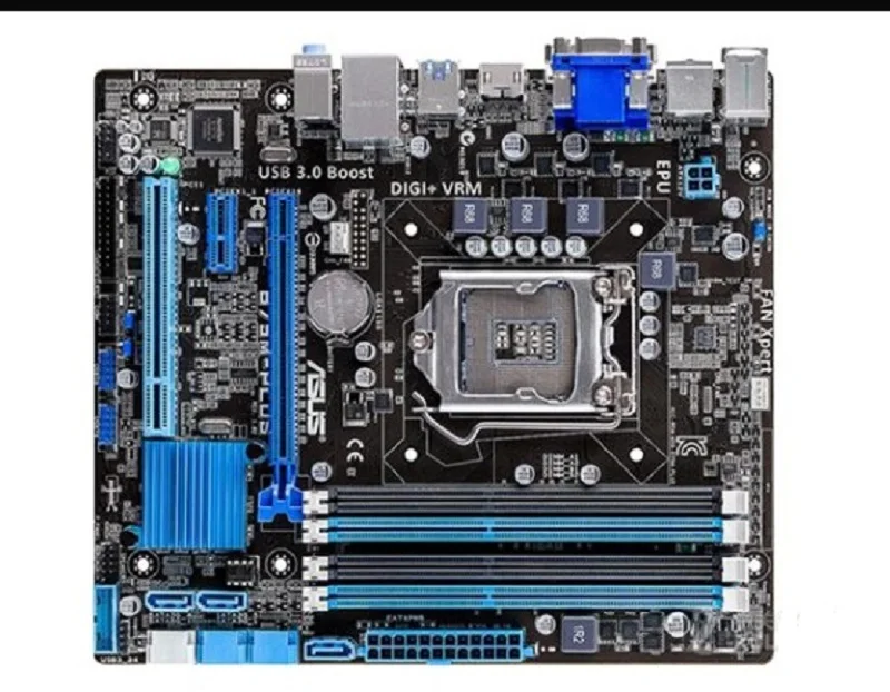 

Asus B75M-PLUS Desktop Motherboard B75 Socket LGA 1155 i3 i5 i7 DDR3 16G uATX UEFI BIOS Original Used Mainboard On Sale