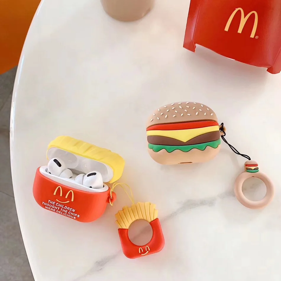 3D мультяшный чехол для Airpods Pro Чехол милый силиконовый Медведь Кролик свинья Earpods чехол для Apple Air pods Pro 3 чехол Аксессуары для кошек