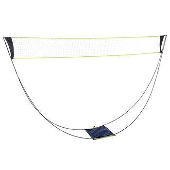 

Portable Outdoor Foldable Badminton Tennis Volleyball Net Carbon Fiber Stand for Beach Sport