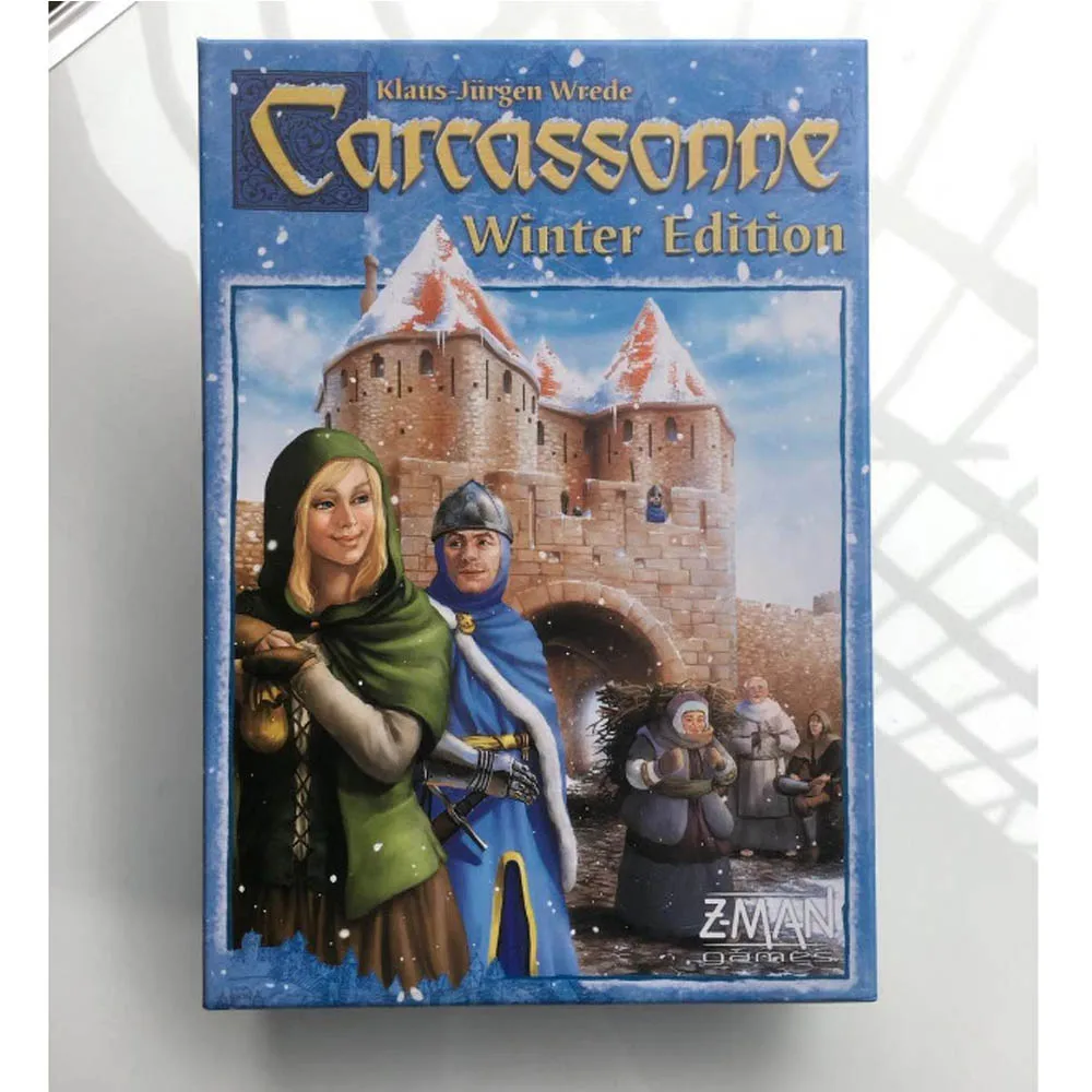 Carcassonne Winter Edition Board Game Funny Friend Party Card Game Family Entertainment Playing Card Board Games
