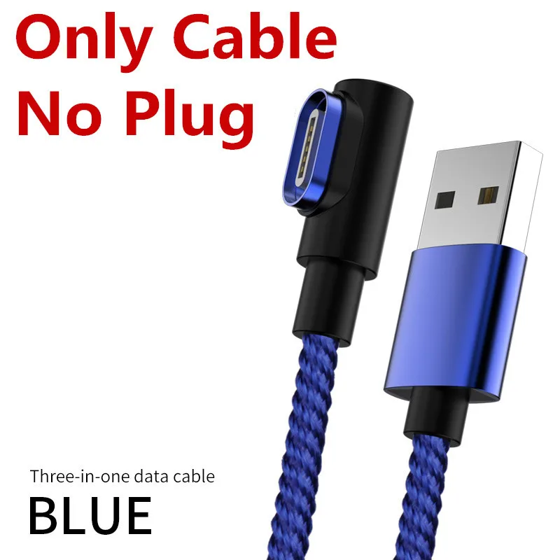 3A Магнитный Micro USB C кабель для быстрой зарядки type C кабель для iOS iPhone xiaomi samsung huawei кабель Провода кабели для мобильных телефонов