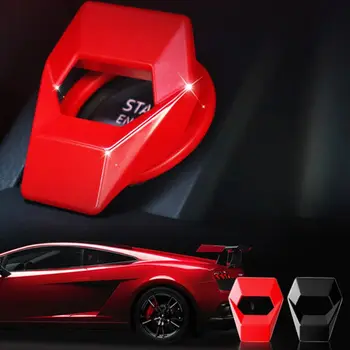 

Aluminum Alloy Start Stop Engine Push Button Switch Cover One Button Start Button Car Universal Modified Interior Decoration Acc