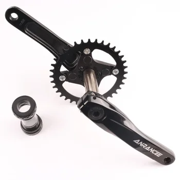 

Crankset Bike Crank W/bottom bracket Chainring BB Cycling Parts CNC Replacement