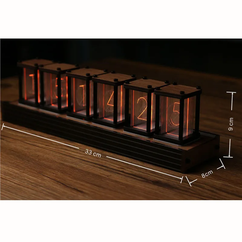 EleksTube S | RGB Светящиеся Часы DIY Kit светодиодный Рабочий стол креативное украшение подарок бойфренду
